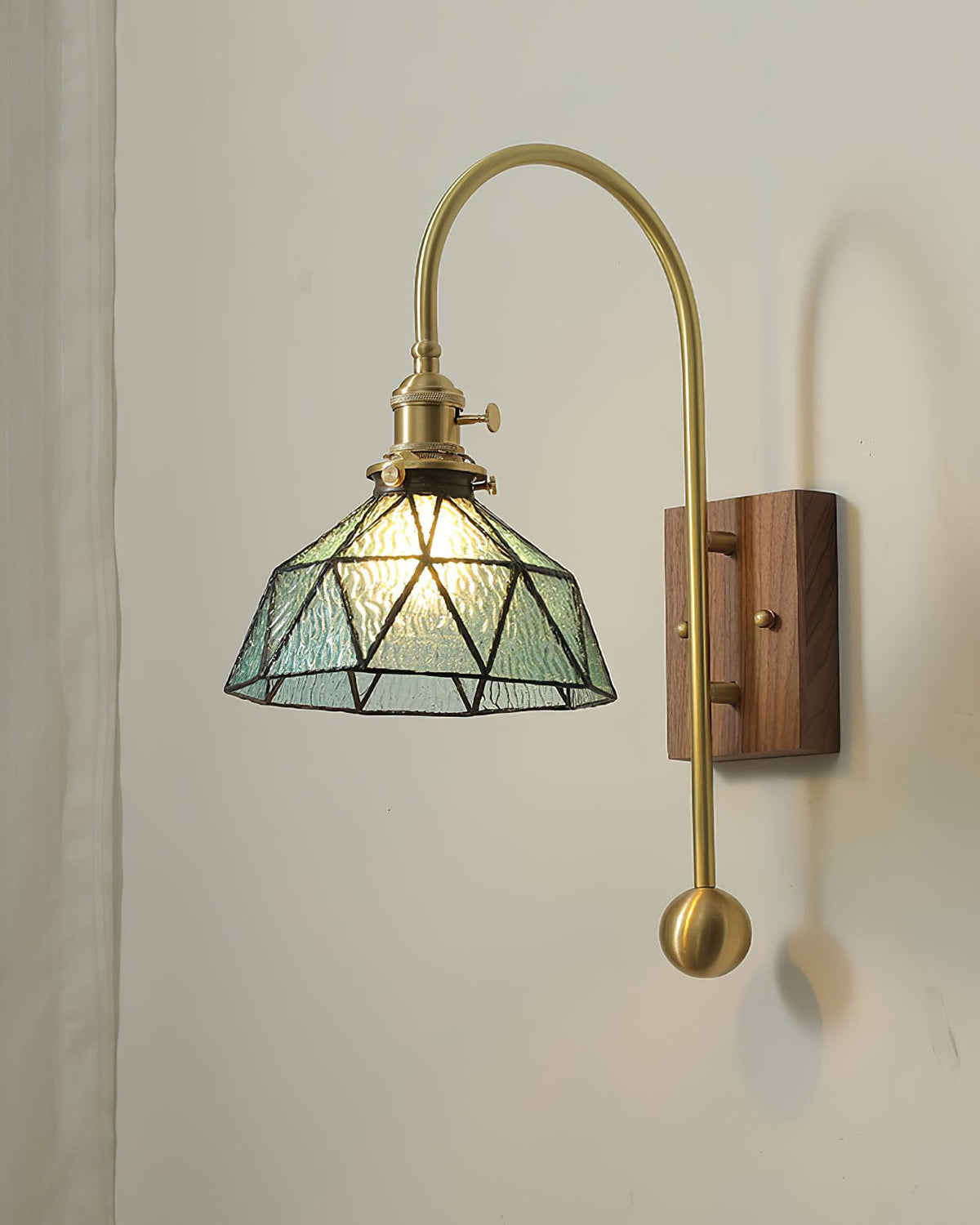 Vorelle Vintage gefärbte Wandleuchte