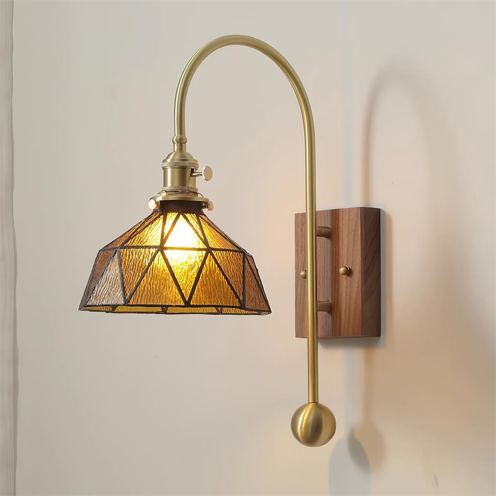 Vorelle Vintage gefärbte Wandleuchte