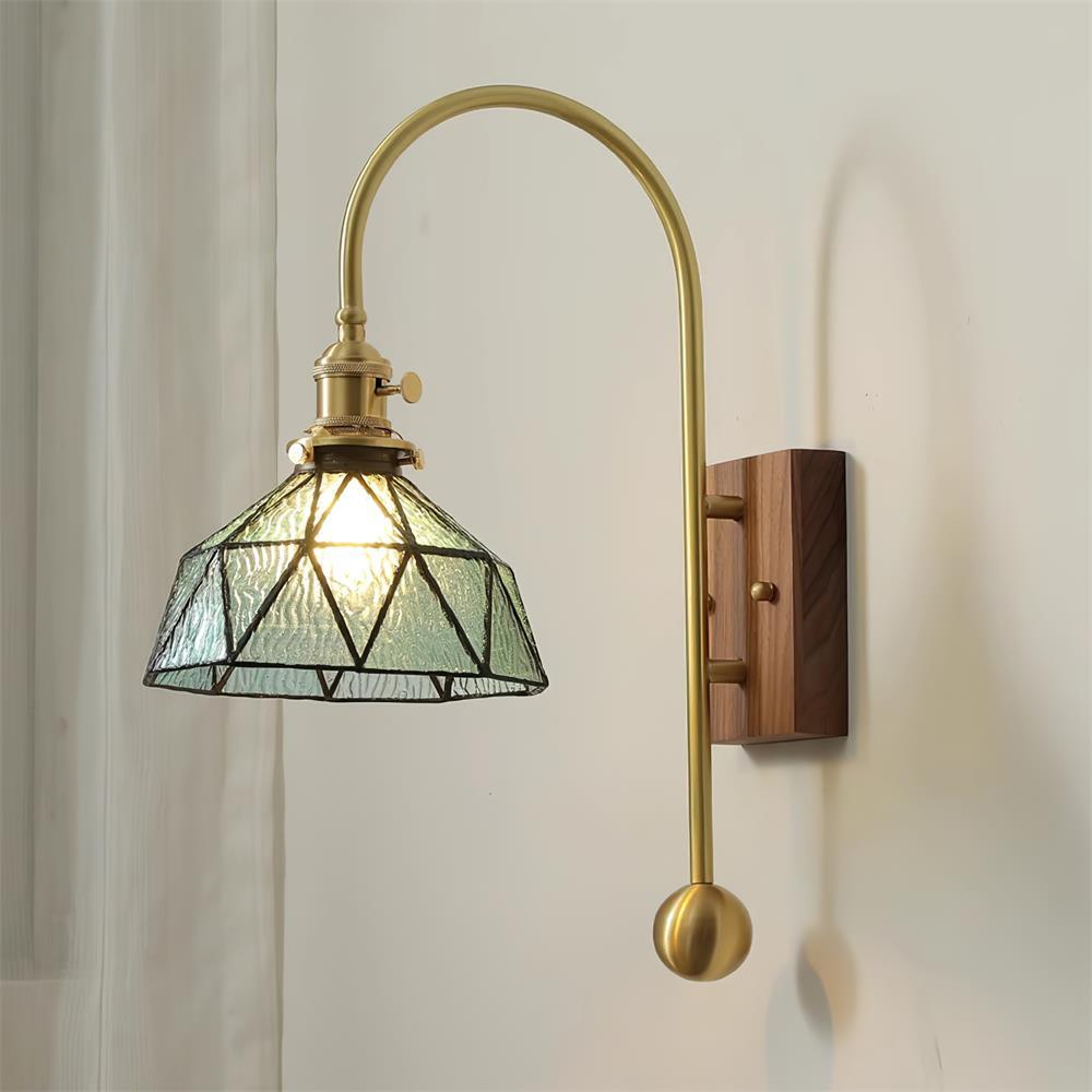Vorelle Vintage gefärbte Wandleuchte