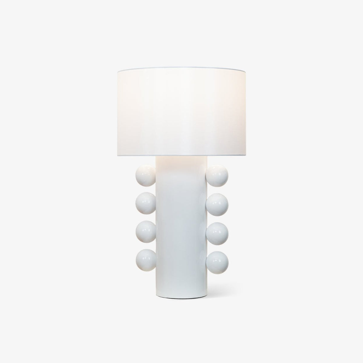 Nixu Tischleuchte aus Stoff in whimsischem Design