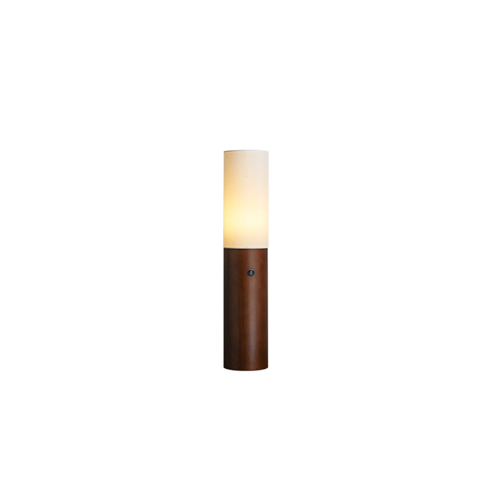 Viraalia Holz-Säulen-Stehleuchte