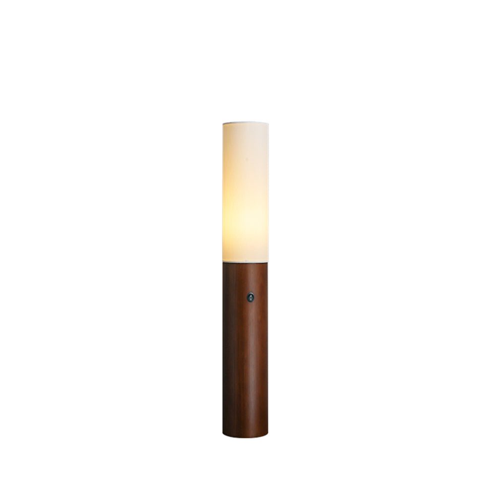 Viraalia Holz-Säulen-Stehleuchte