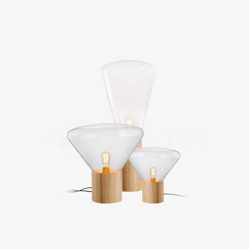 Sylirella Minimalistische Tischleuchte aus Holz