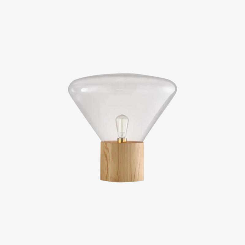 Sylirella Minimalistische Tischleuchte aus Holz