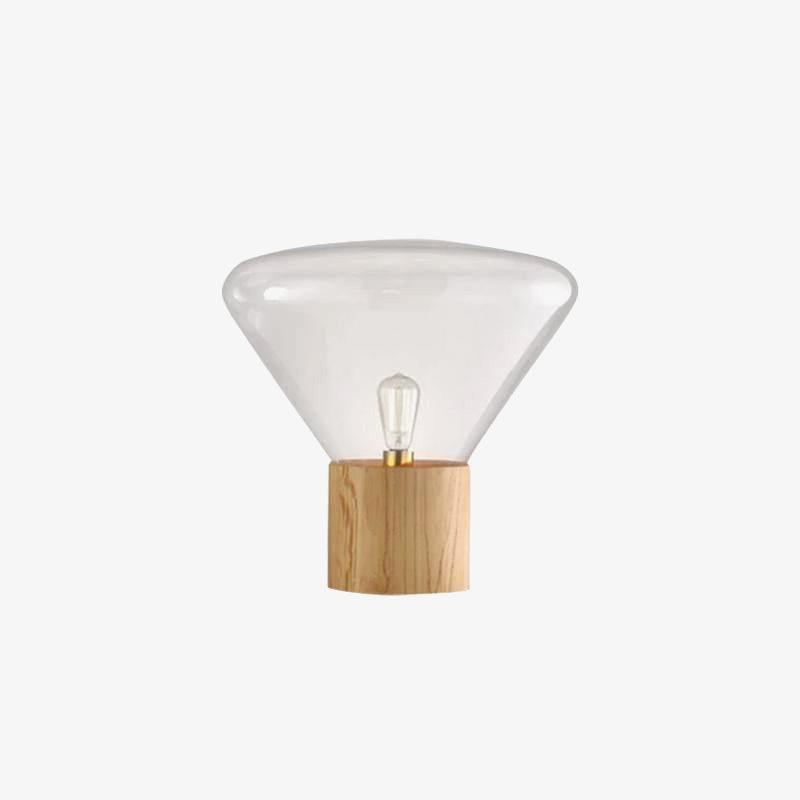 Sylirella Minimalistische Tischleuchte aus Holz