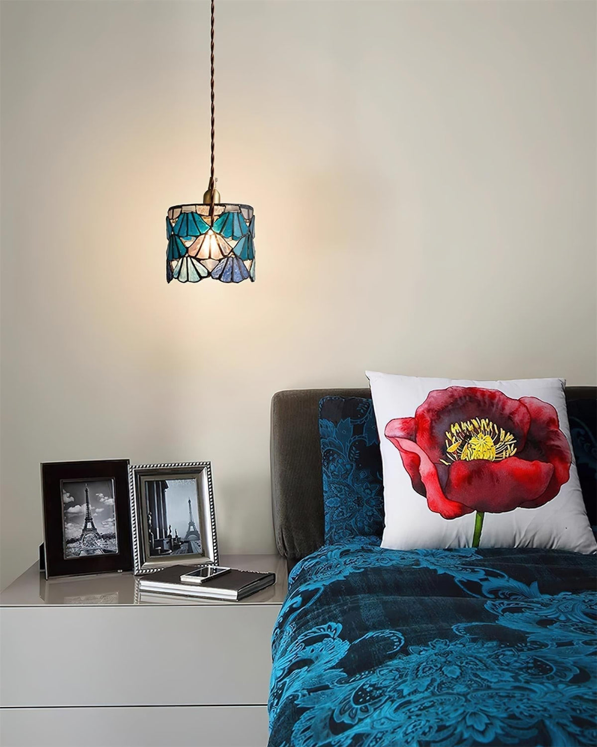 Lioraen Tiffany Pendelleuchte Classic Design