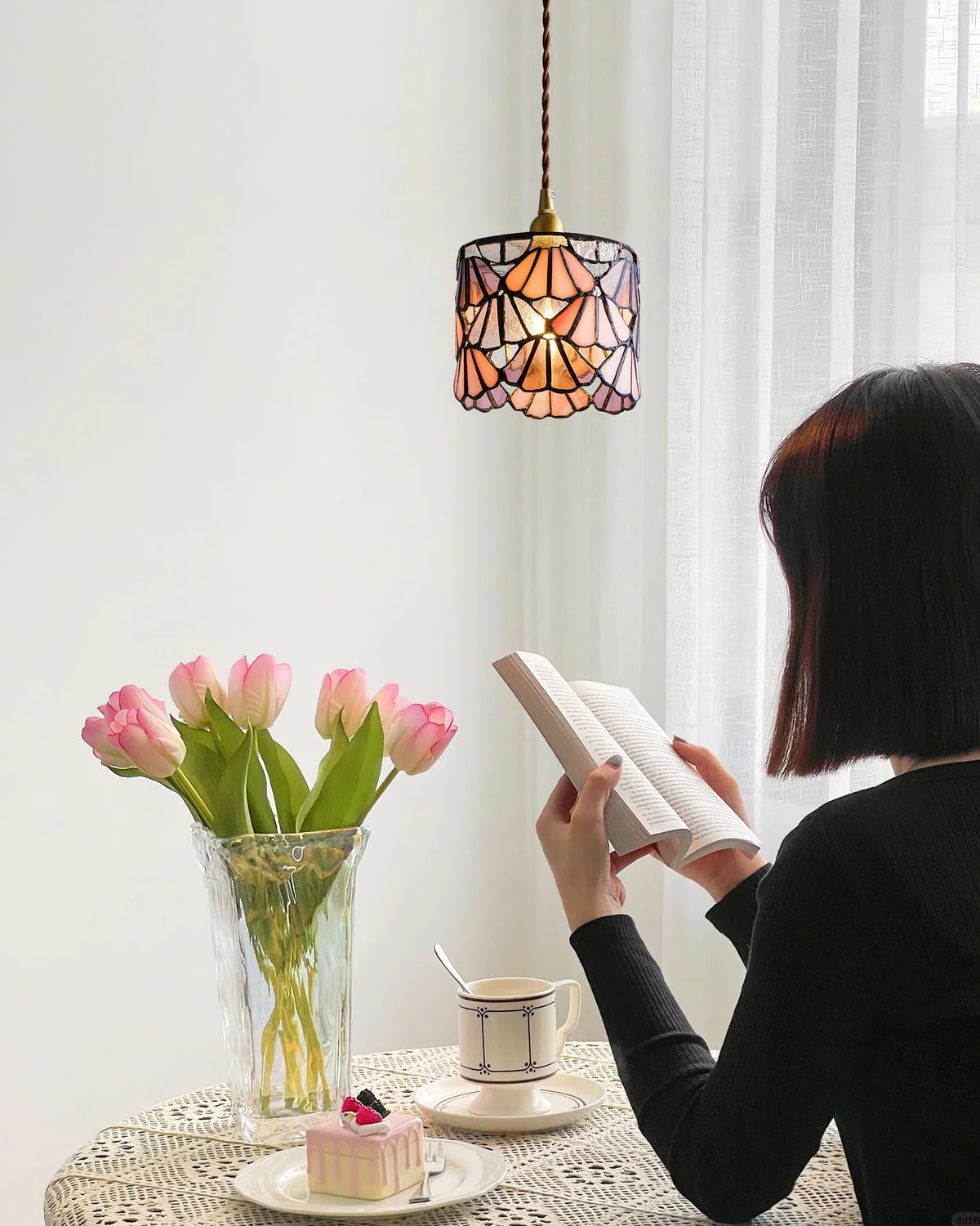 Lioraen Tiffany Pendelleuchte Classic Design
