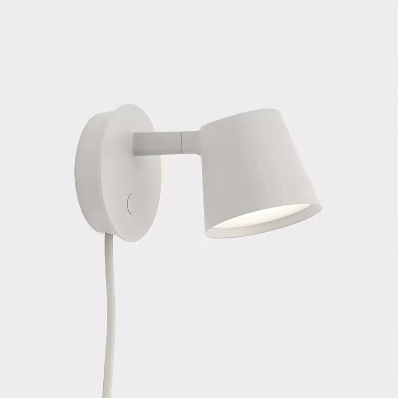 Tirwen zeitgenössische minimalistische Wandleuchte mit Stecker