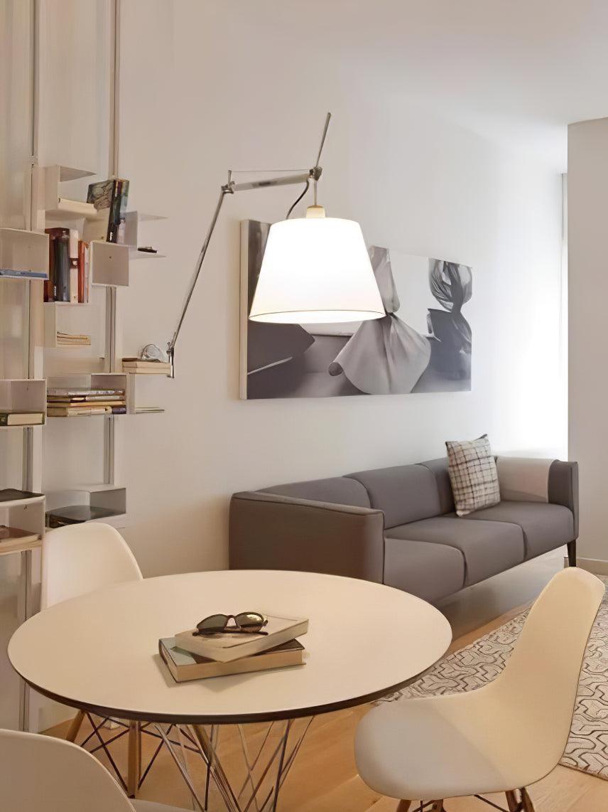 Elvinir Rocker zeitgenössisches Design Stoff-Wandleuchte