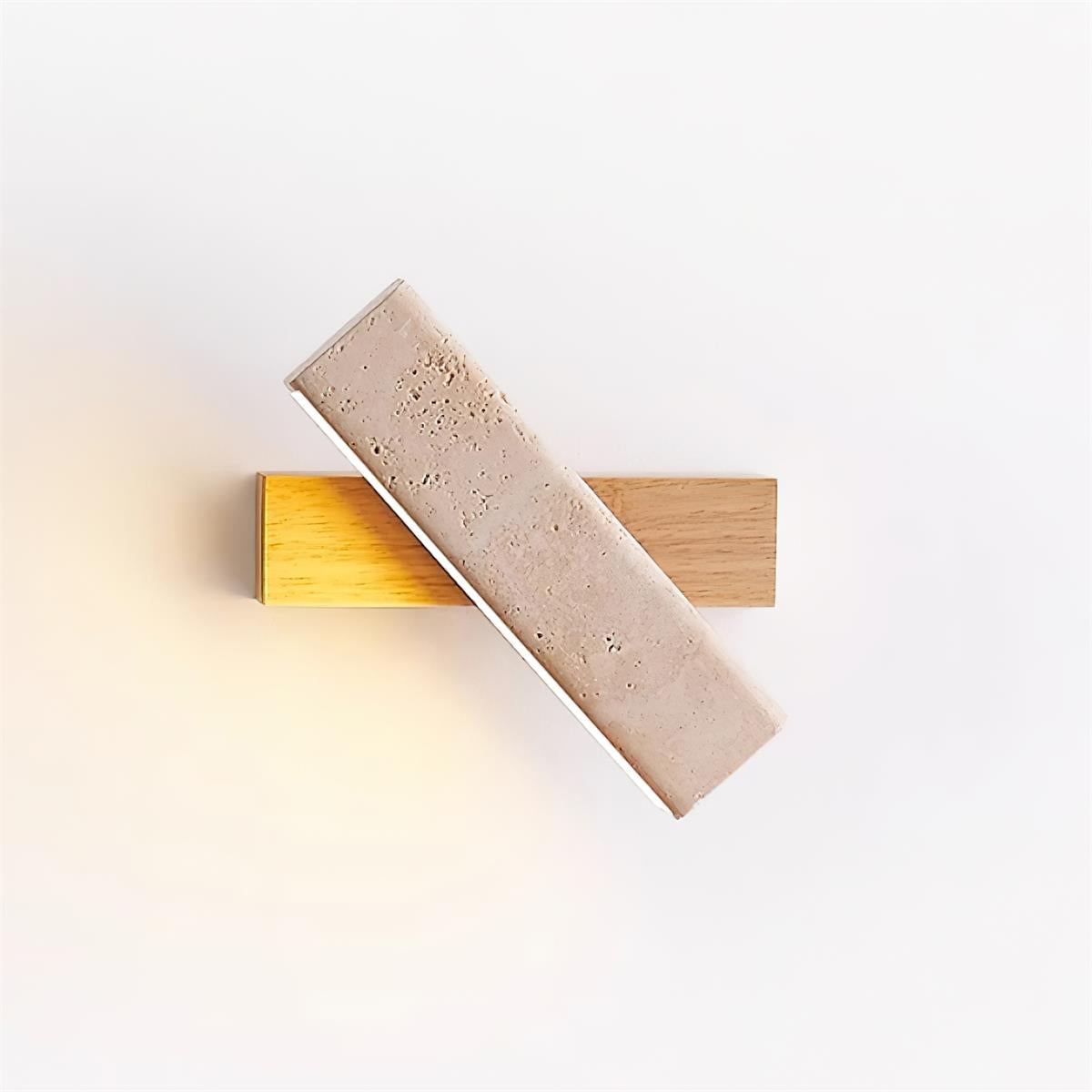 Novra Travertine Wandleuchte
