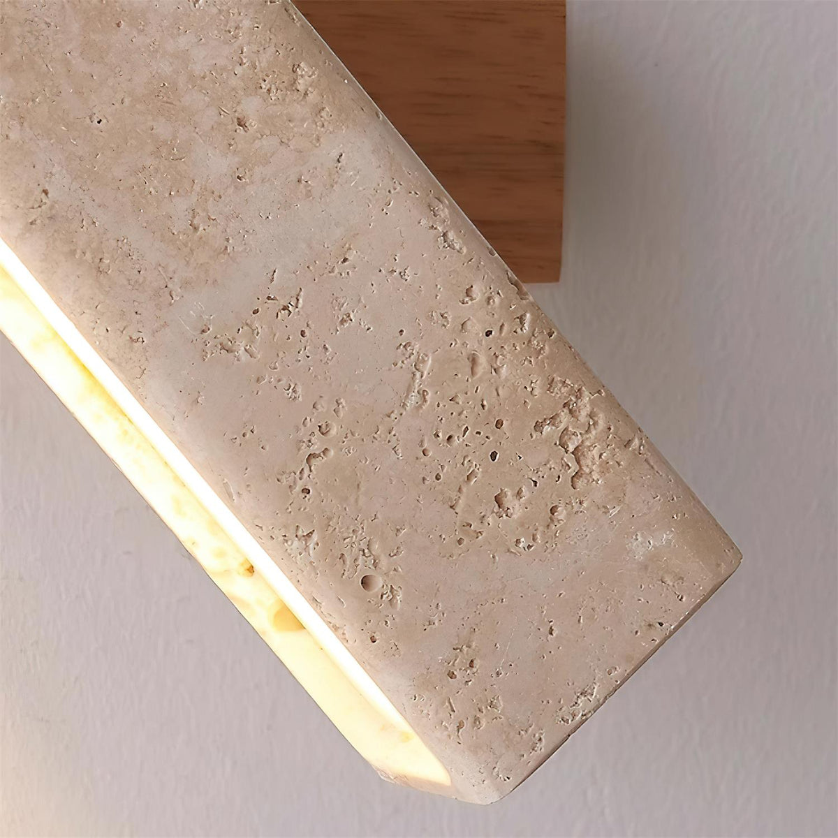 Novra Travertine Wandleuchte