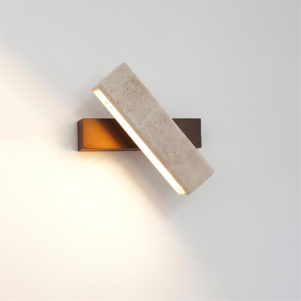 Novra Travertine Wandleuchte