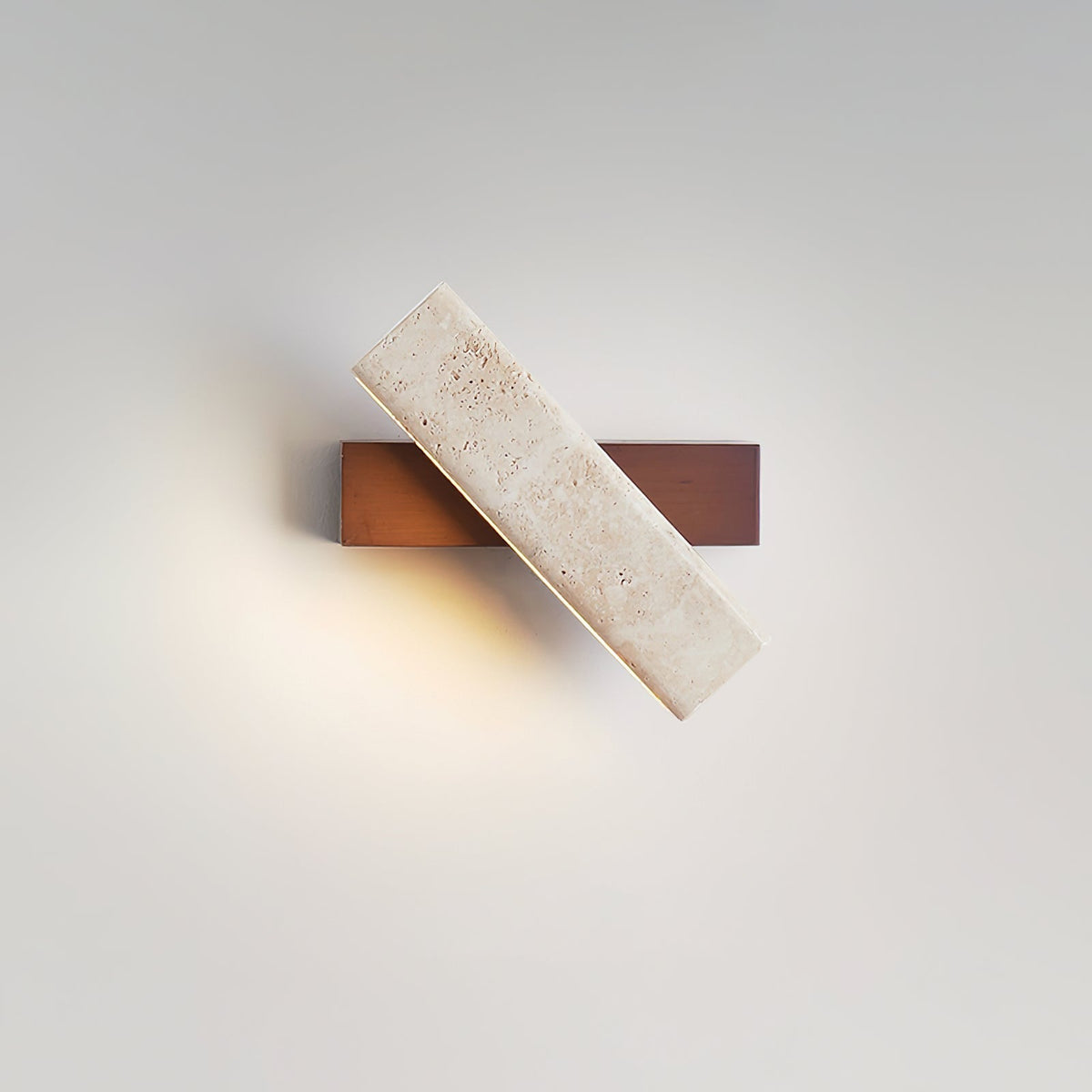 Novra Travertine Wandleuchte