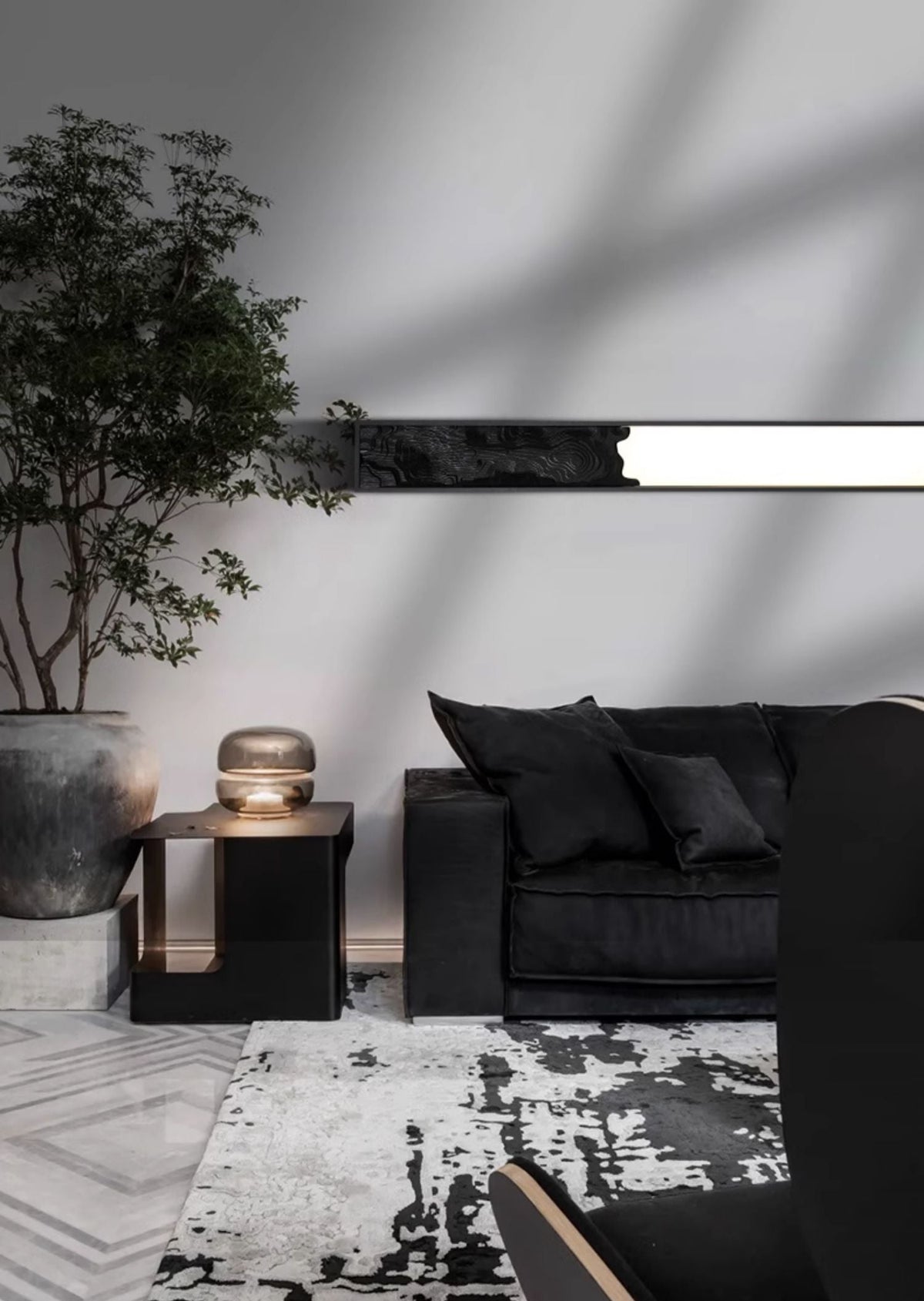 Elaalielle Veil Topographic Lumen Wandleuchte
