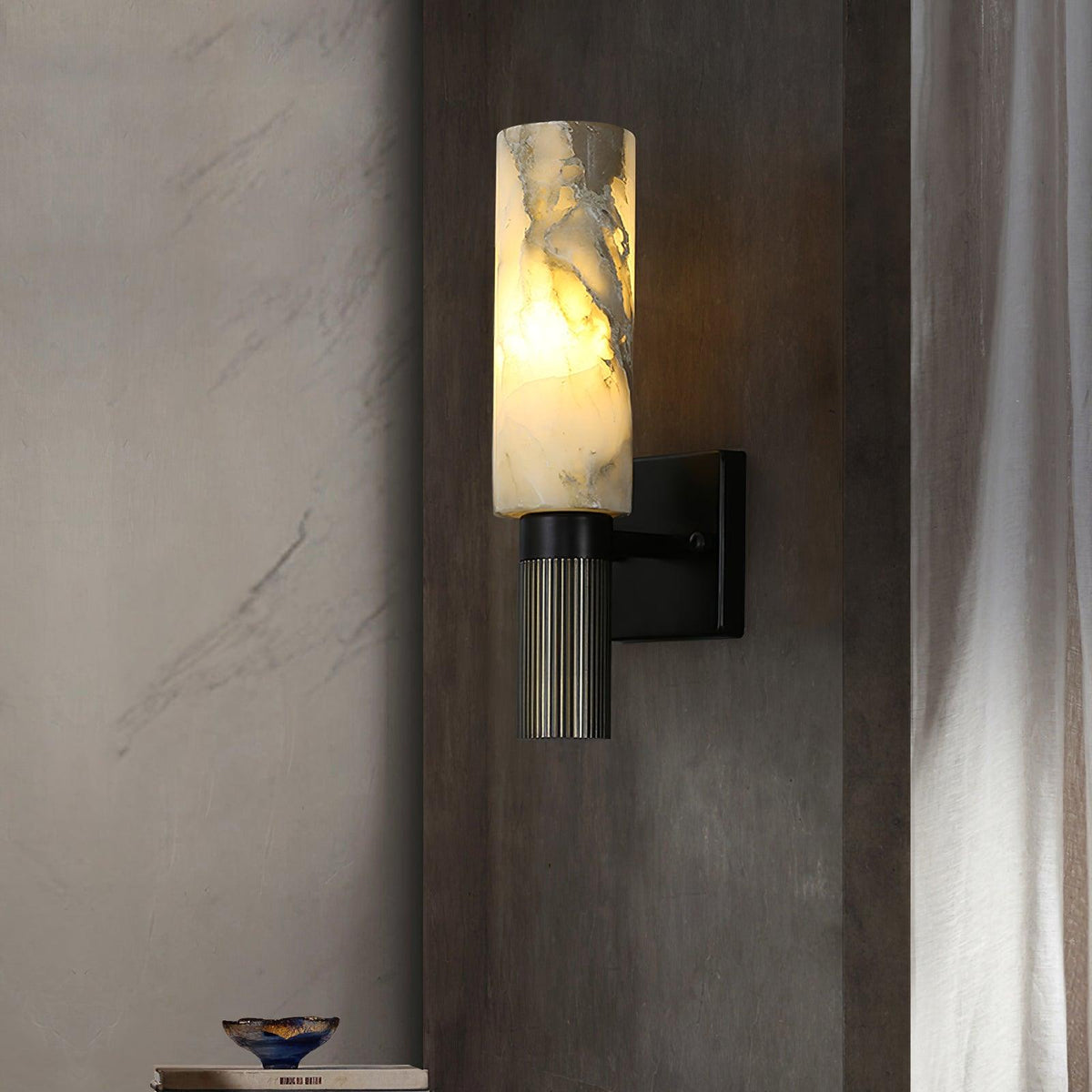 Aveninette Alabaster Wandleuchte
