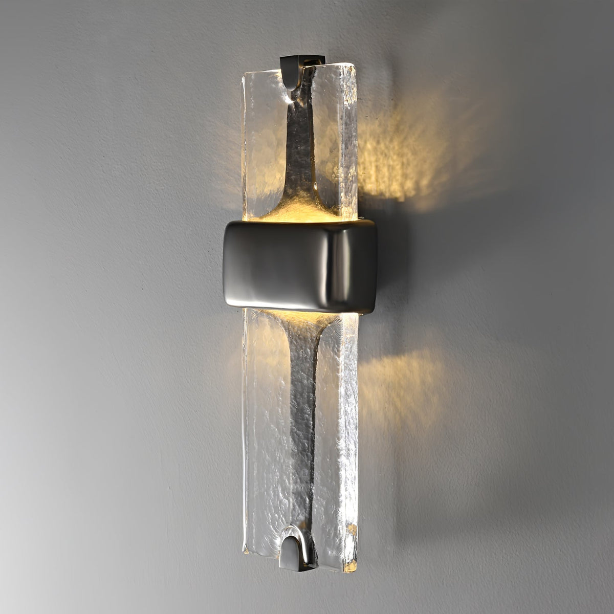 Ilmara Premium Nordische Kunstglas-Wandleuchte