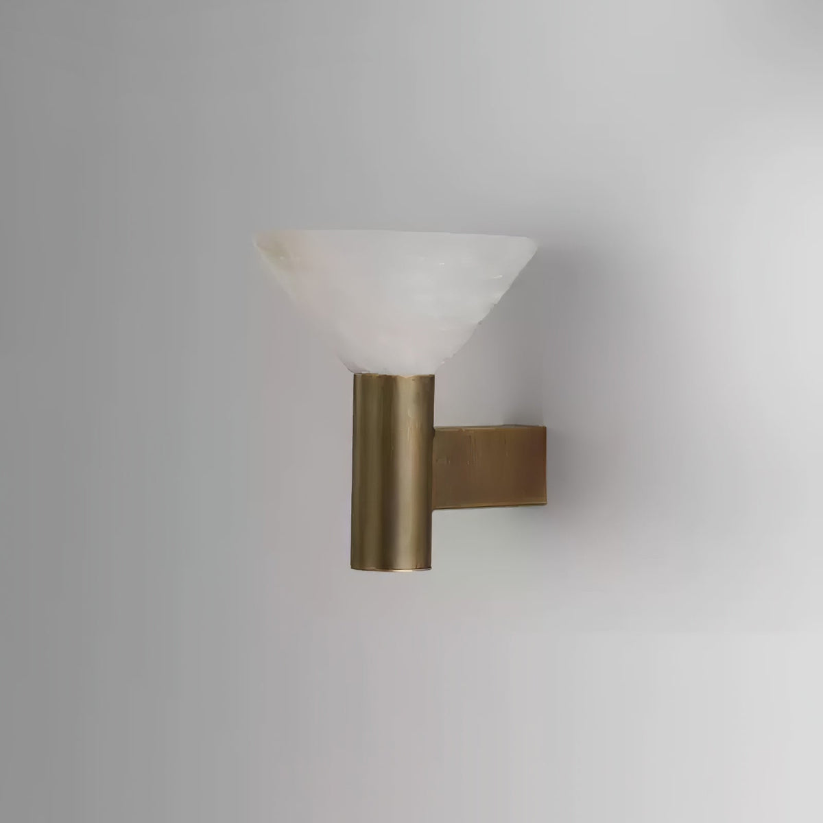 Rino Cone Alabaster Wandleuchte
