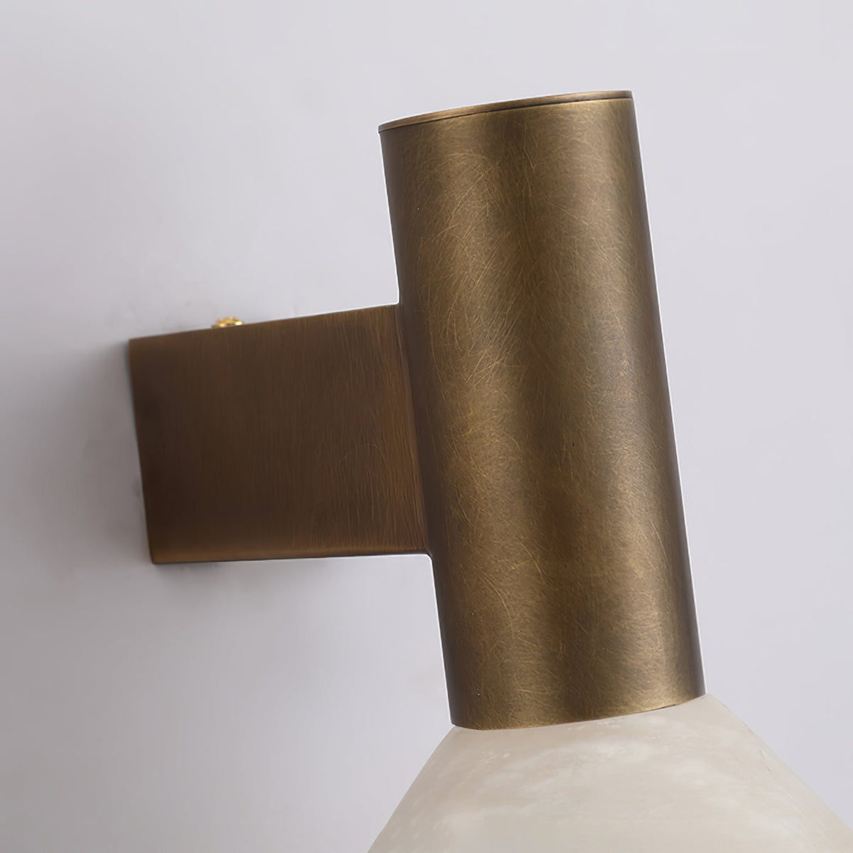 Rino Cone Alabaster Wandleuchte