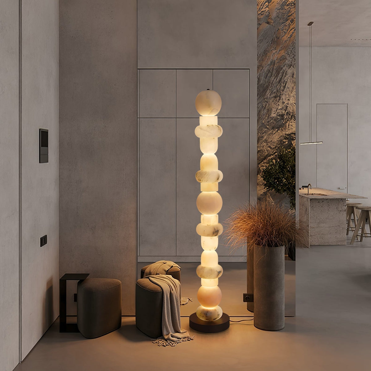 Nostix Alabaster Stehleuchte