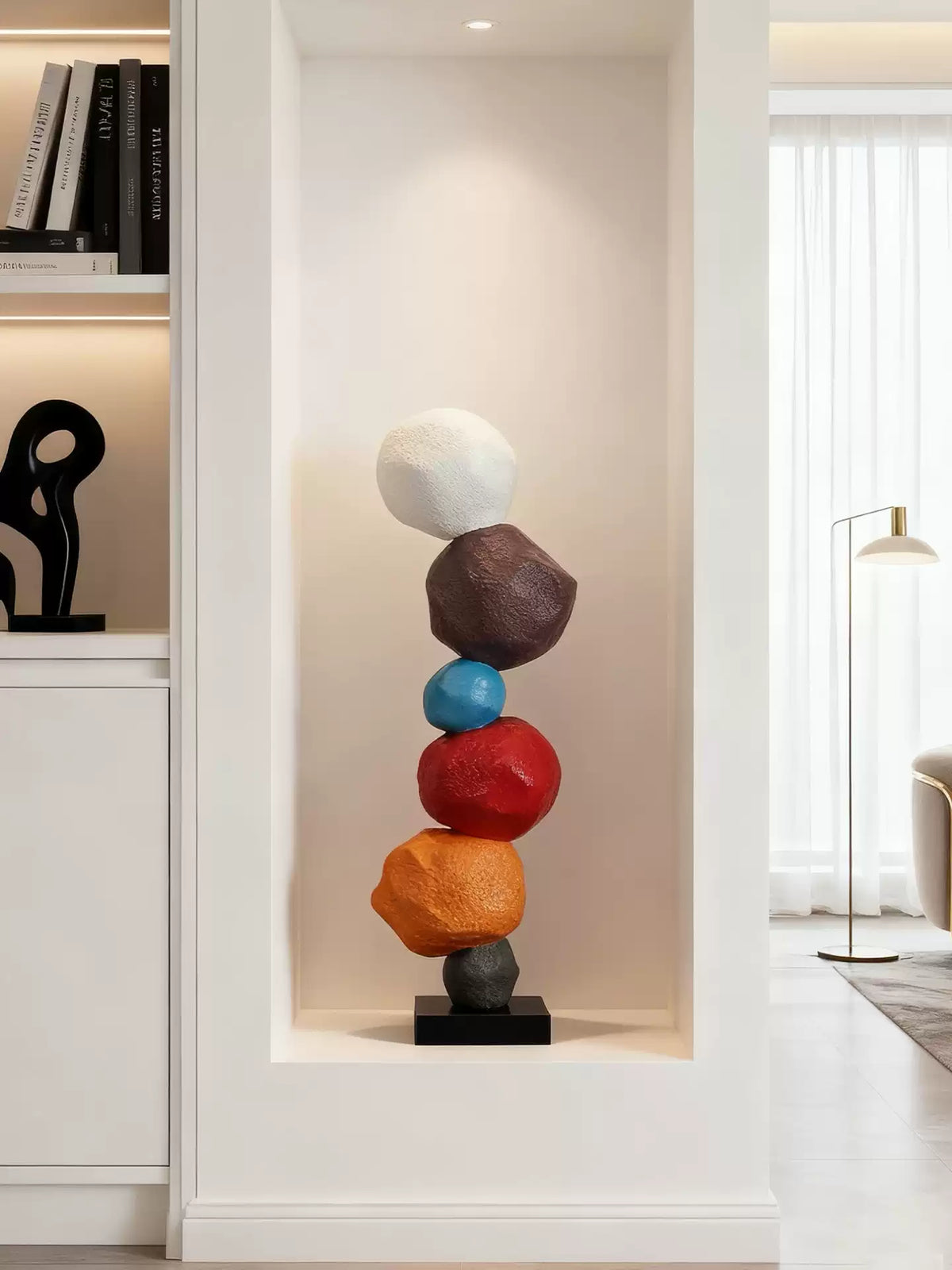 Totem Balance Art-Skulptur