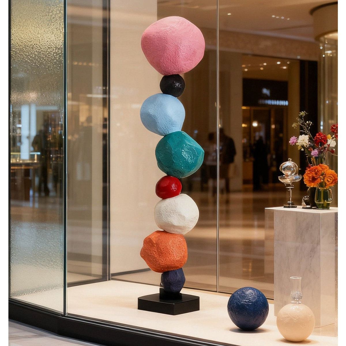 Totem Balance Art-Skulptur
