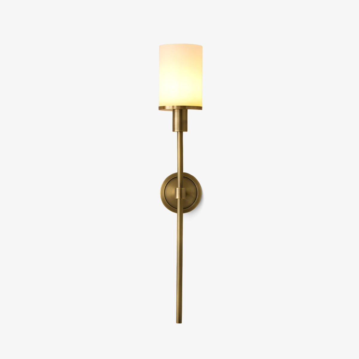 Mycara zeitgenössische Wandleuchte aus Alabaster im klassischen nordischen Stil