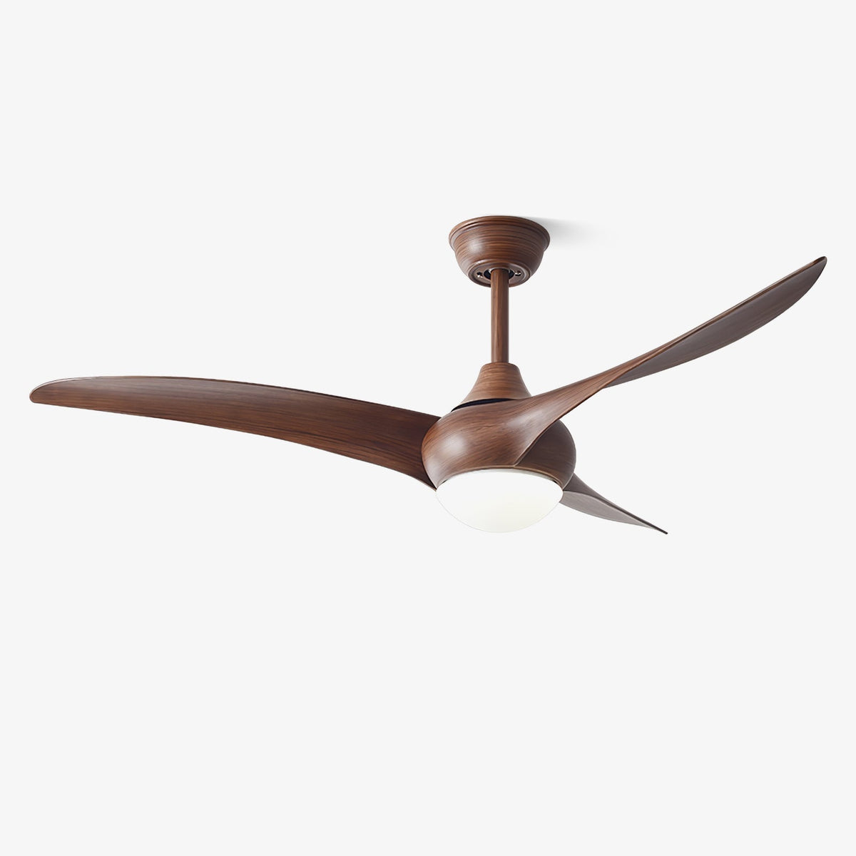 Selerena Deckenventilator mit Beleuchtung in natürlicher Tradition