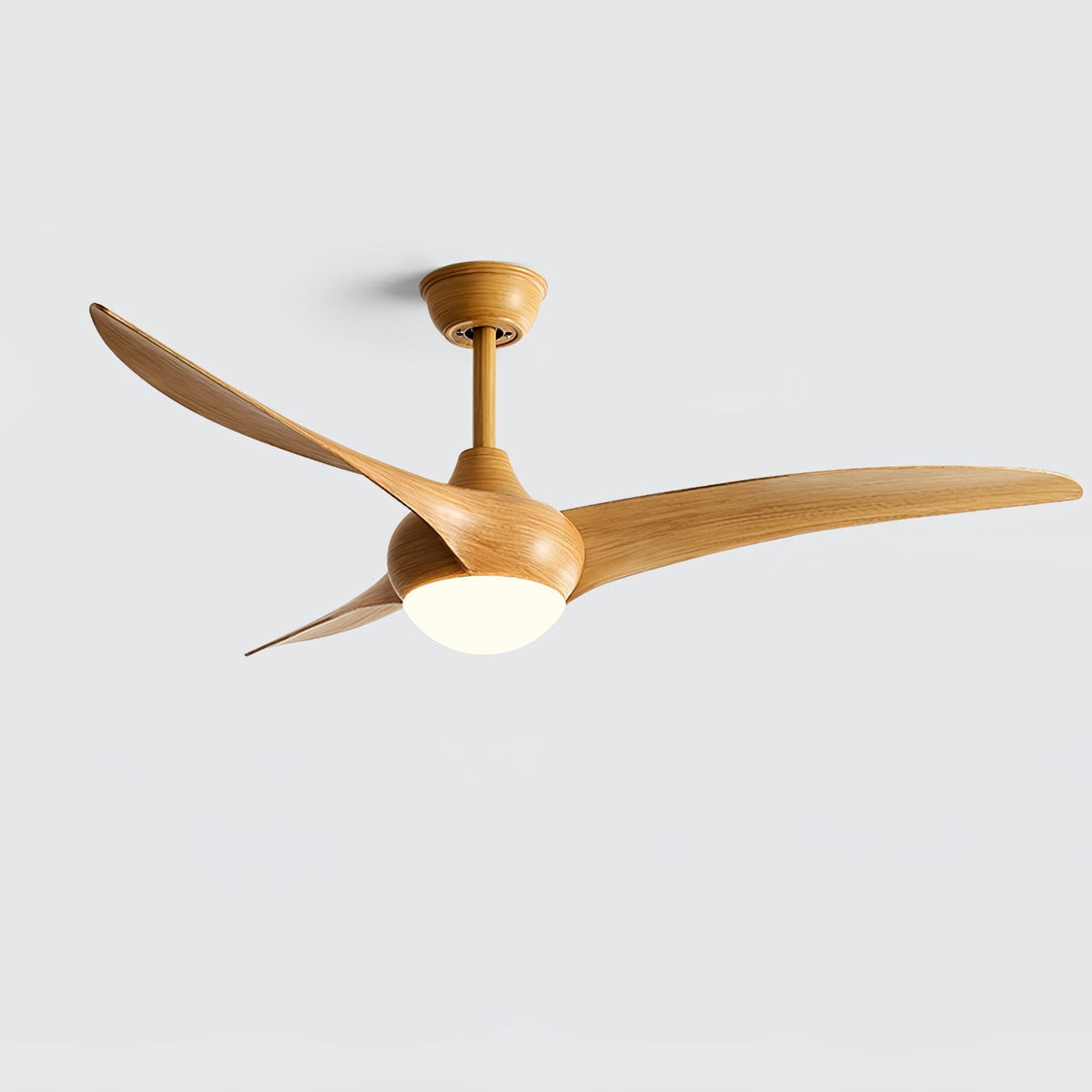 Selerena Deckenventilator mit Beleuchtung in natürlicher Tradition