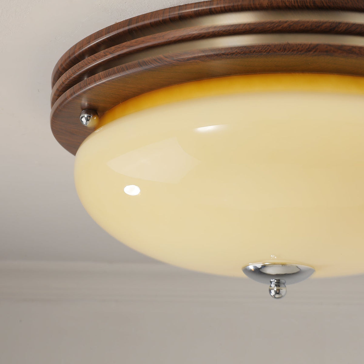 Lysilarae zeitgenössische Deckenleuchte aus Glas im klassischen Kugeldesign
