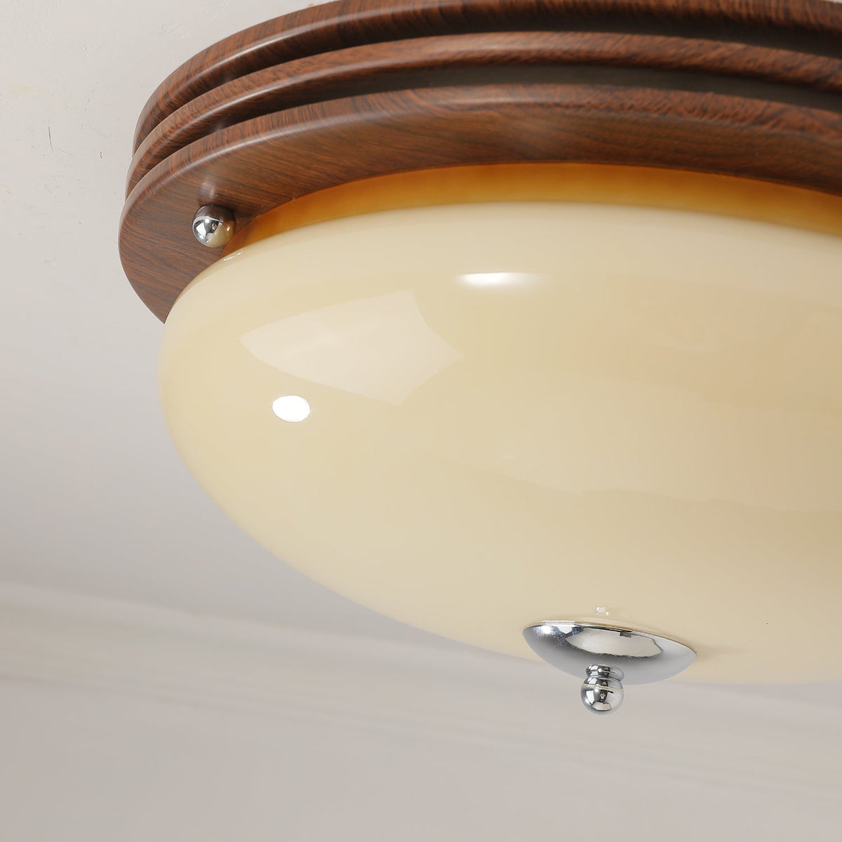 Lysilarae zeitgenössische Deckenleuchte aus Glas im klassischen Kugeldesign