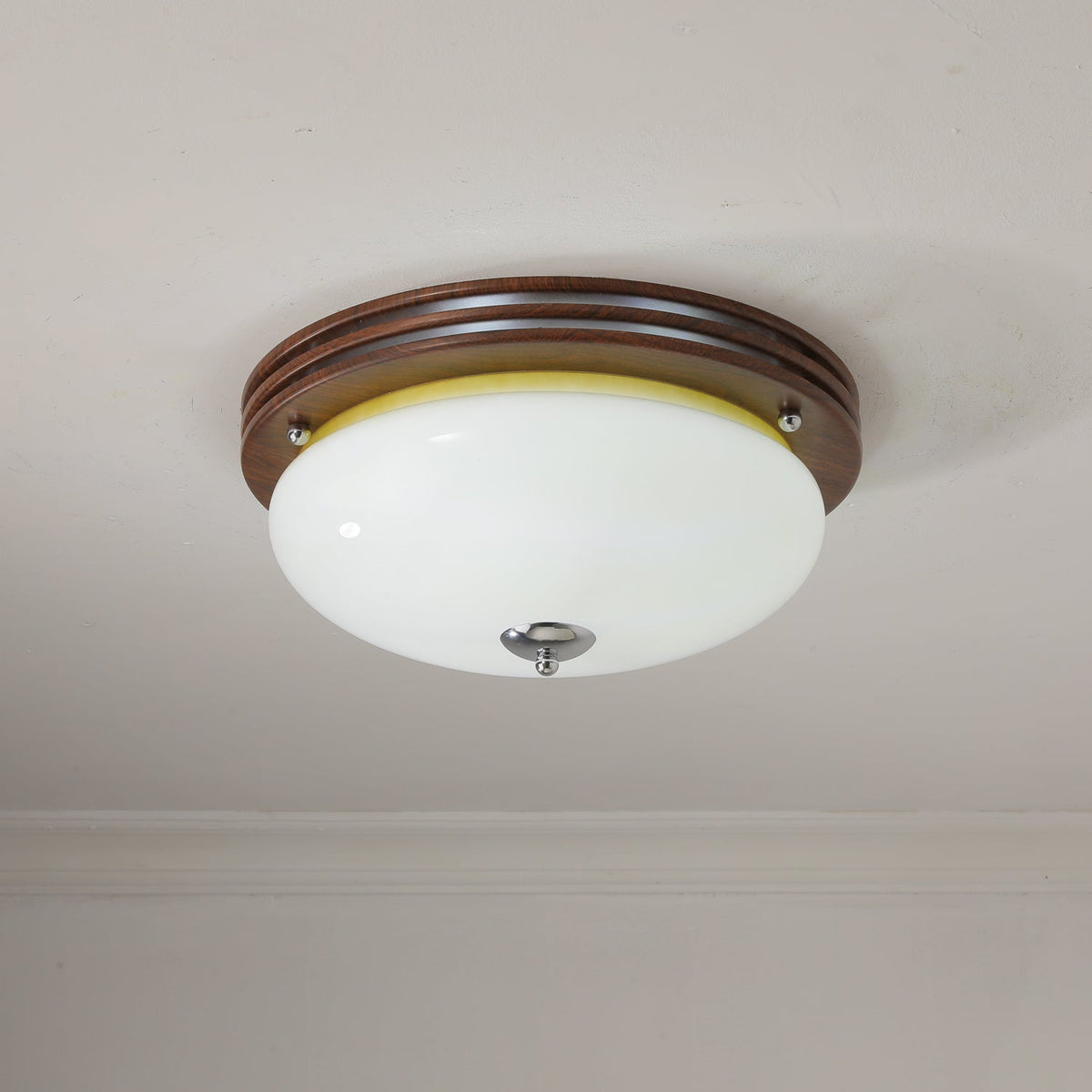 Lysilarae zeitgenössische Deckenleuchte aus Glas im klassischen Kugeldesign