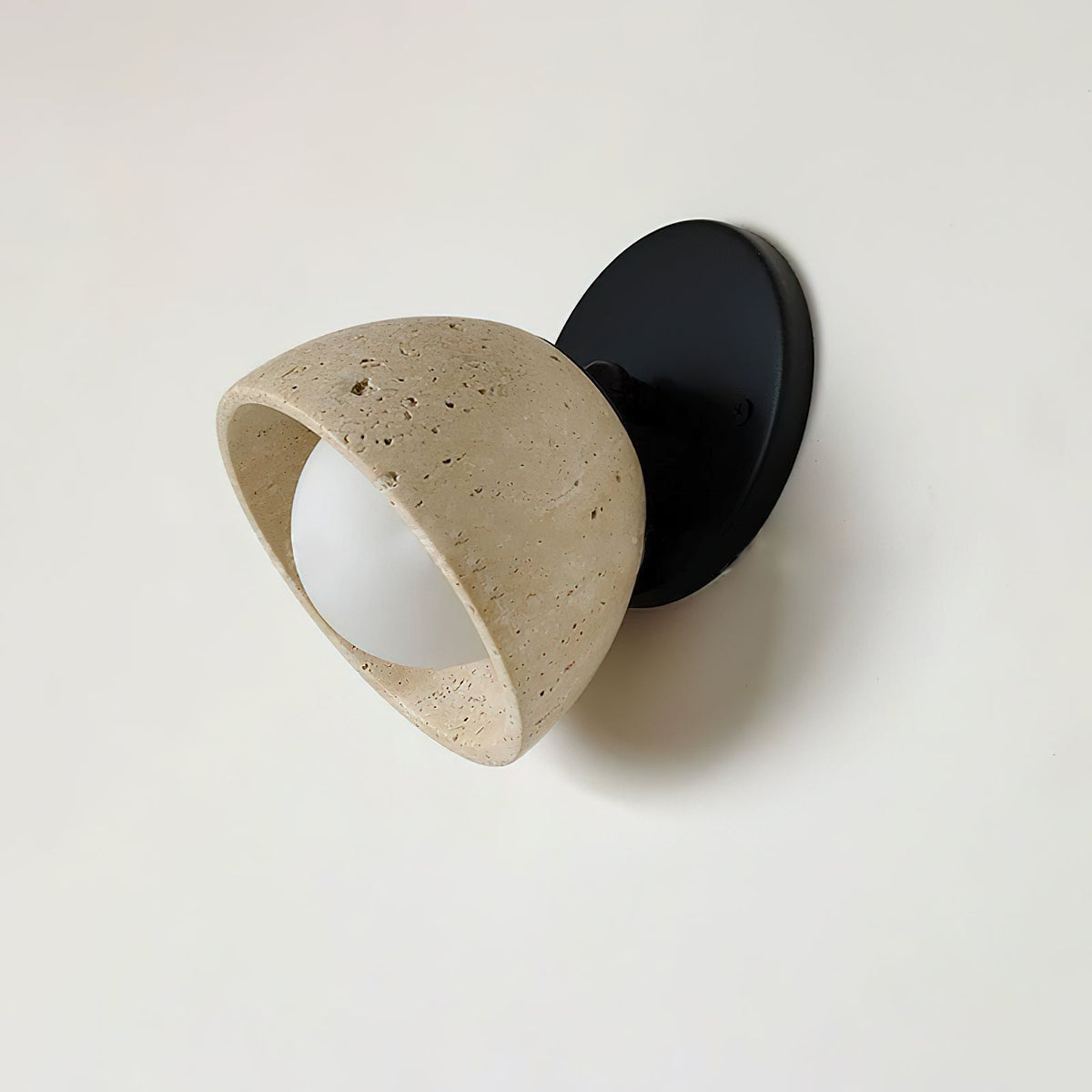 Lia Travertine Wandleuchte