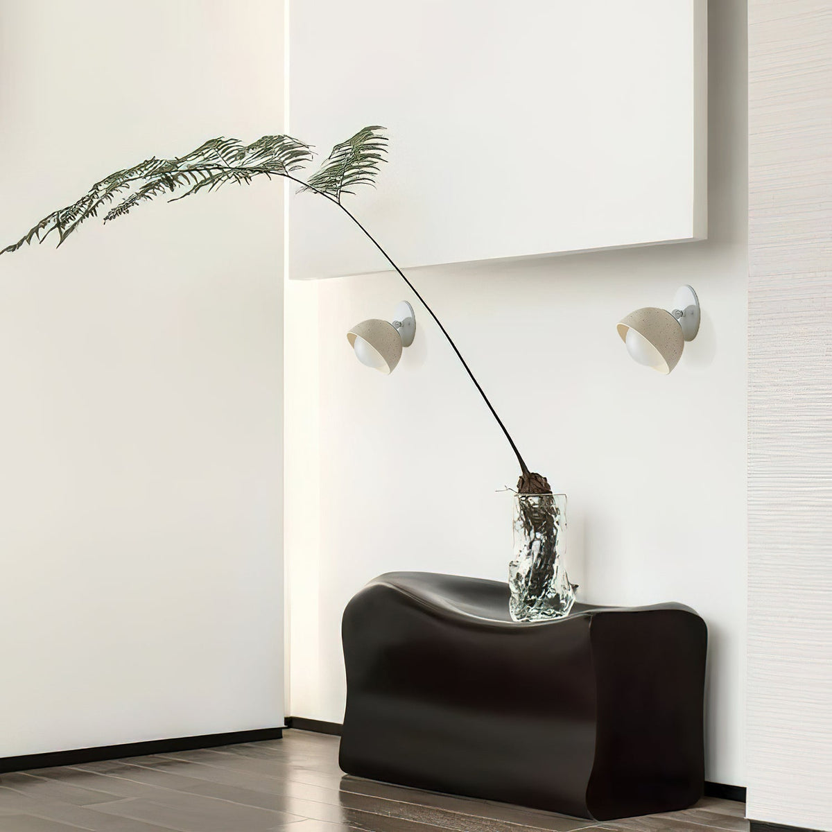 Lia Travertine Wandleuchte