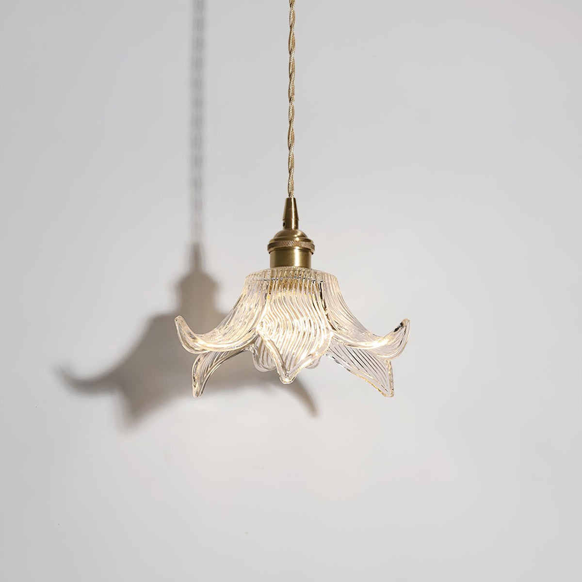 Aell Messing & Glas Glam Pendelleuchte
