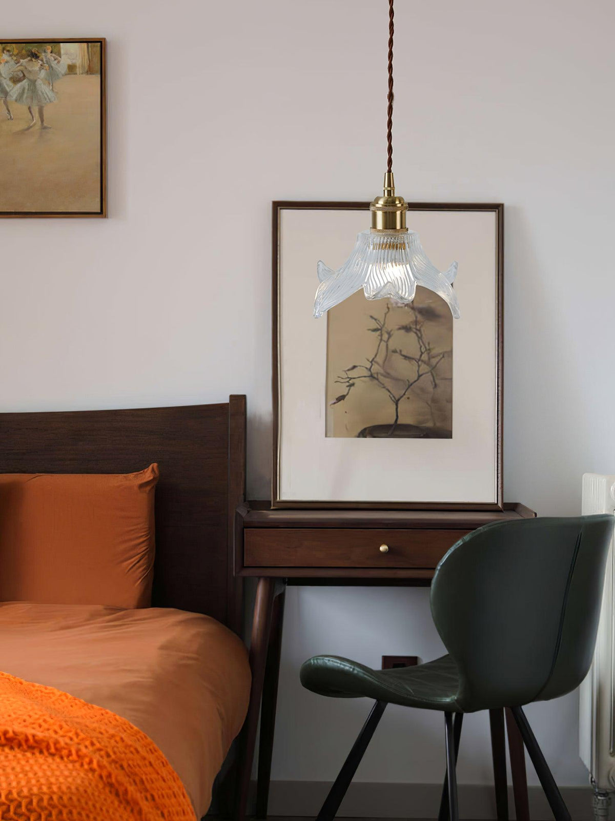 Aell Messing & Glas Glam Pendelleuchte