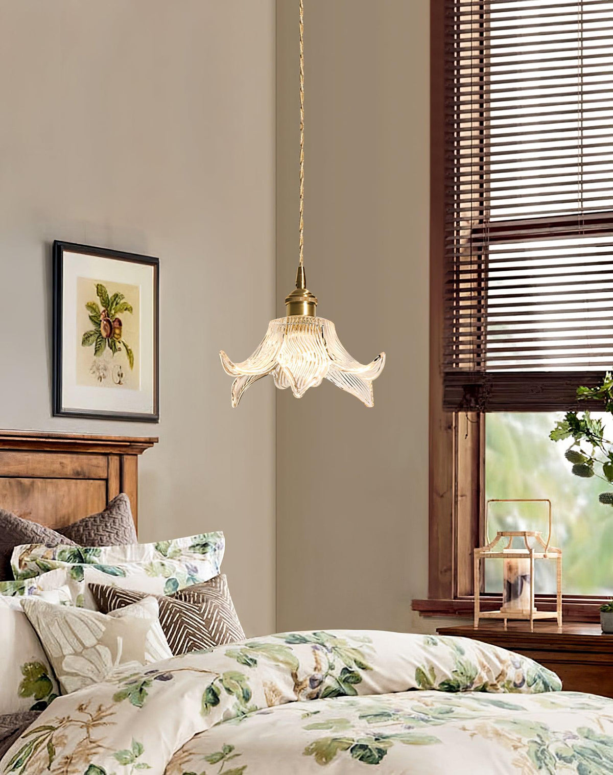 Aell Messing & Glas Glam Pendelleuchte