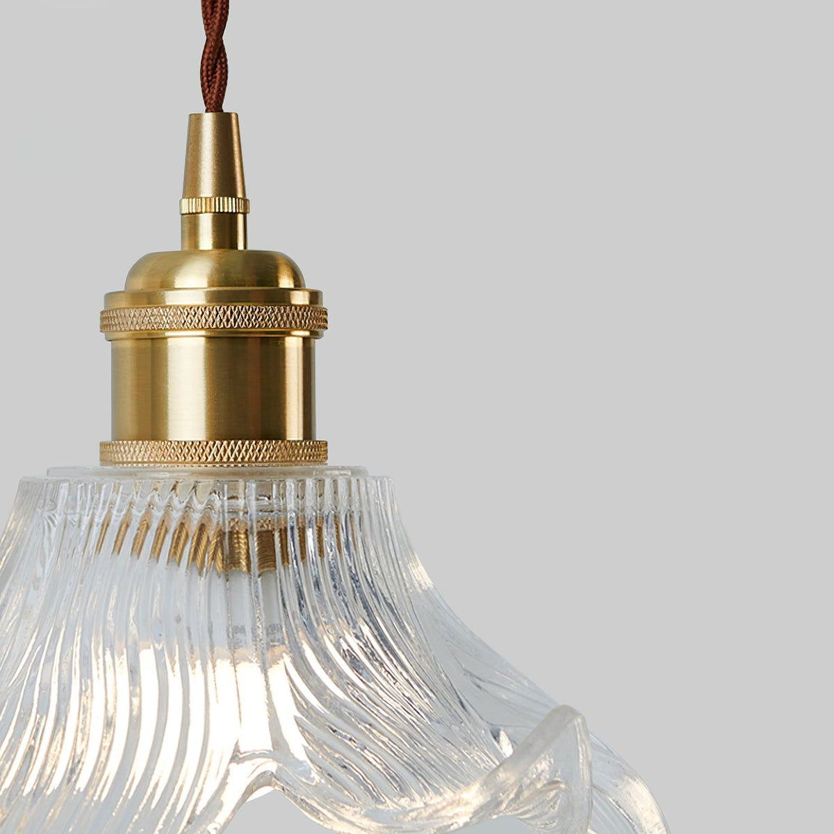 Aell Messing & Glas Glam Pendelleuchte