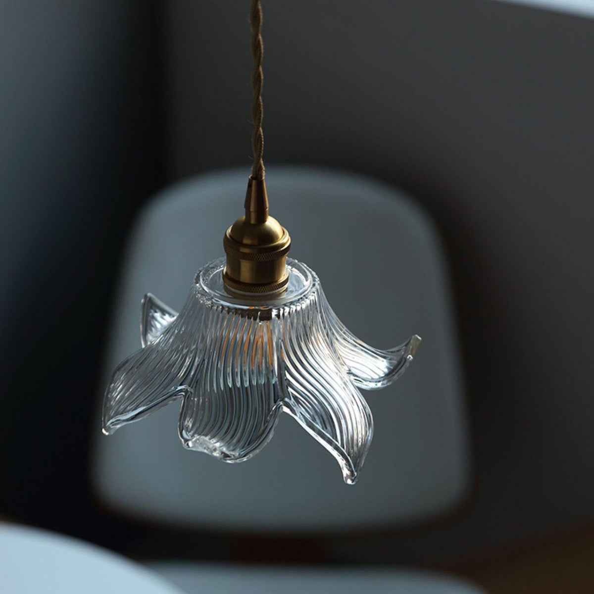 Aell Messing & Glas Glam Pendelleuchte