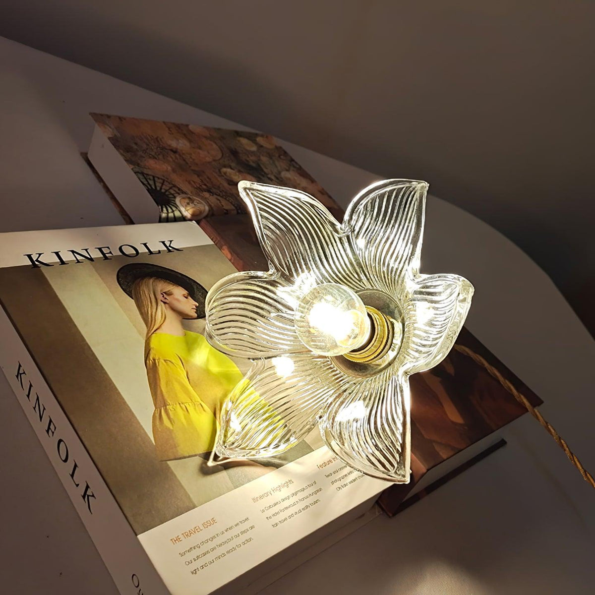 Aell Messing & Glas Glam Pendelleuchte