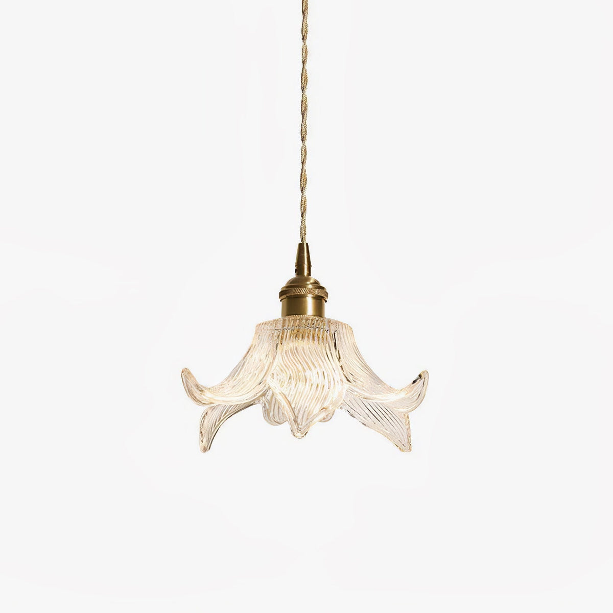 Aell Messing & Glas Glam Pendelleuchte