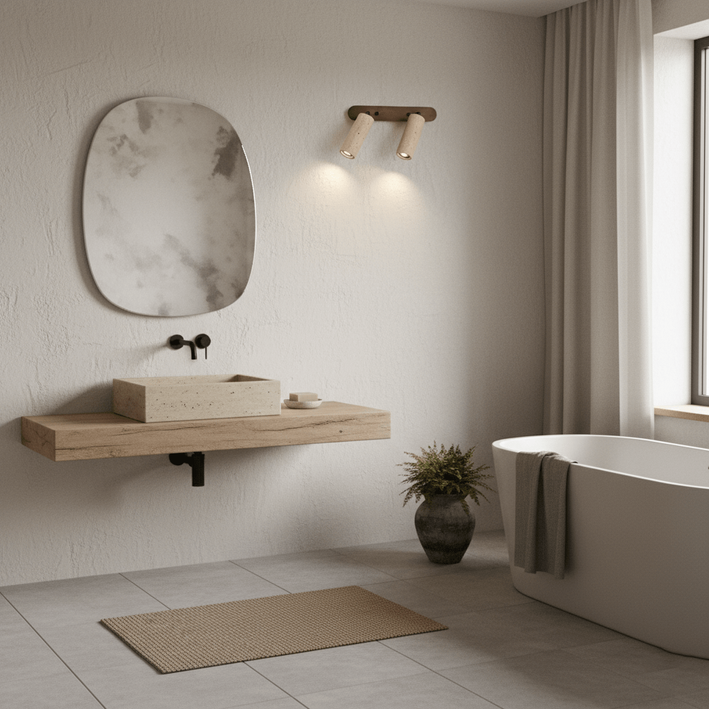 Sereise Travertine Wandleuchte