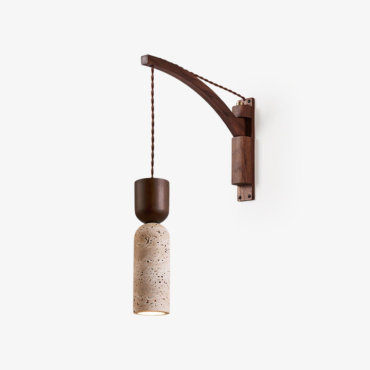 Lestemore Travertine Fusion Wandleuchte