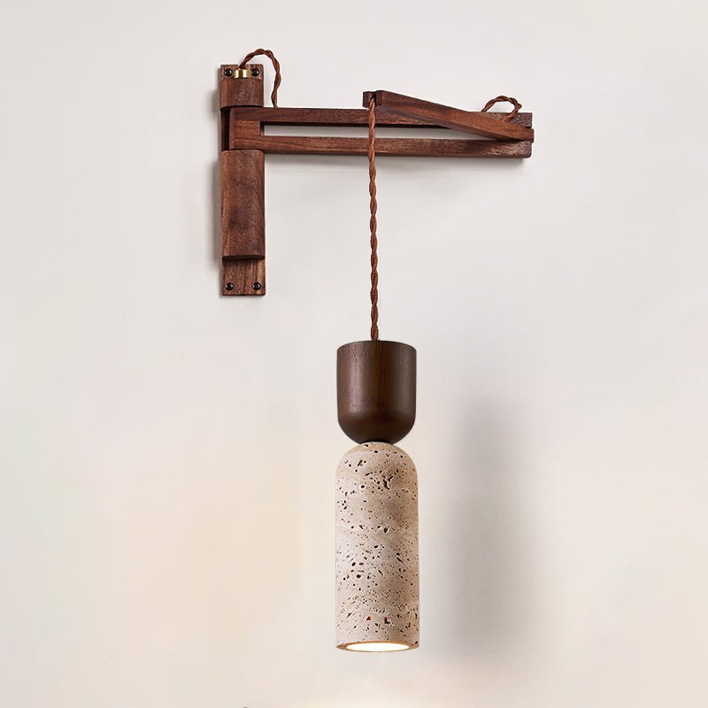 Lestemore Travertine Fusion Wandleuchte