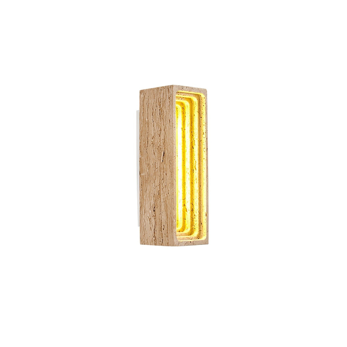 Atheila Travertine-Wandleuchte
