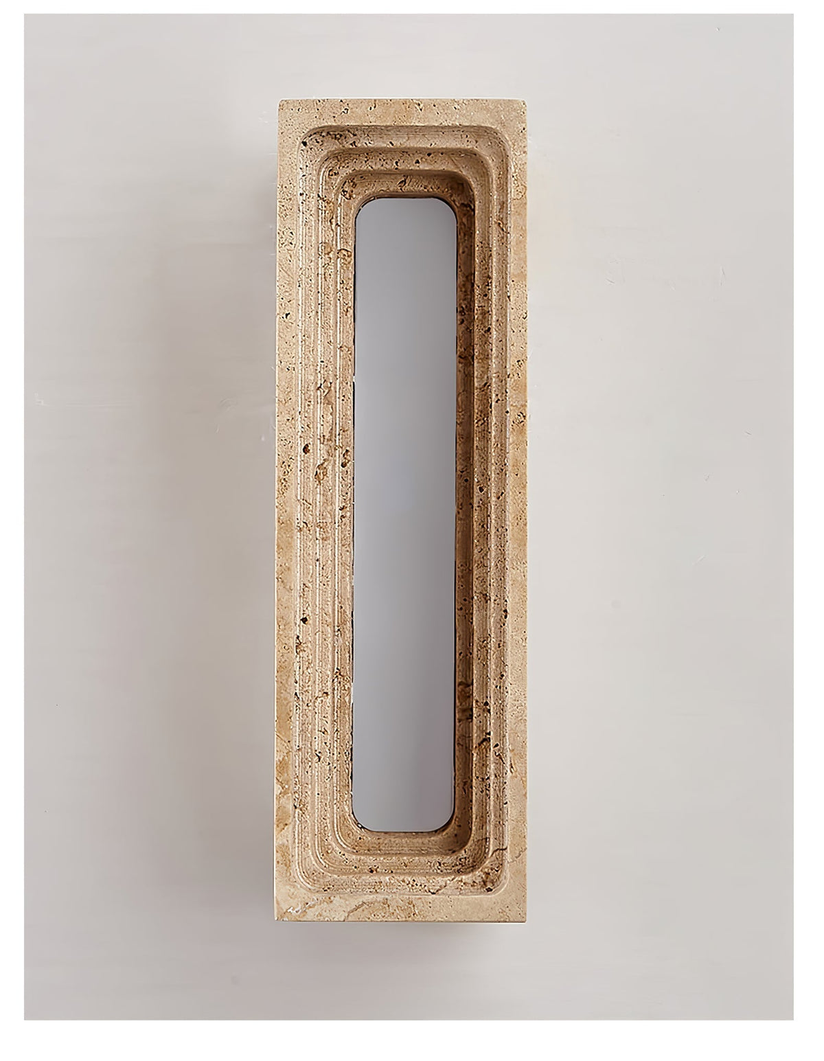 Atheila Travertine-Wandleuchte