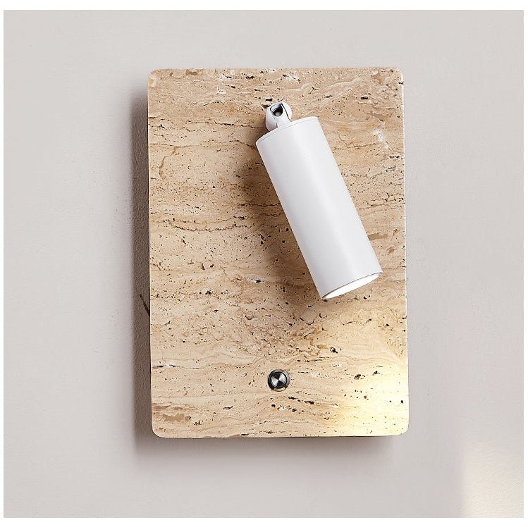 Selan Travertine Wandleuchte Axis Directional
