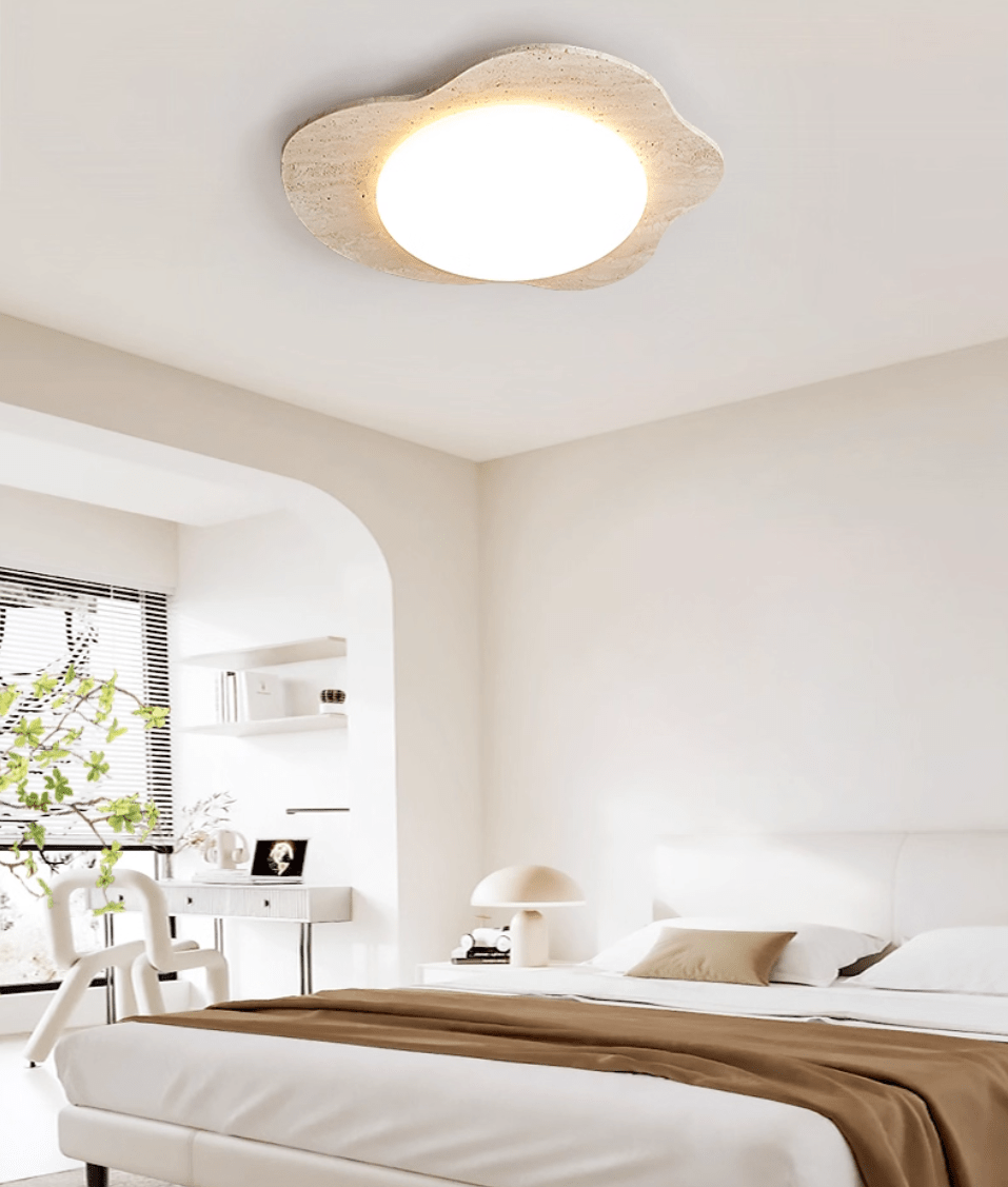 Brisanne Travertine Cloud Deckenleuchte