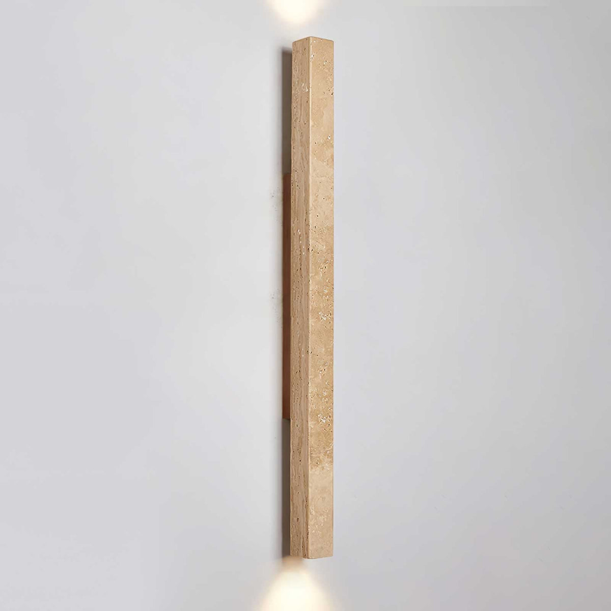 Noriira Minimalistische Wandleuchte aus Travertin