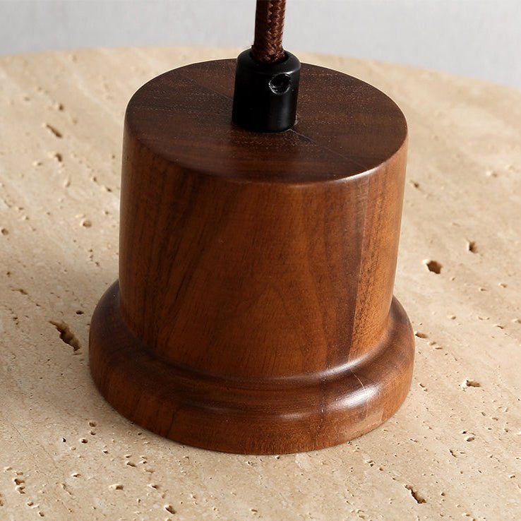 Tavuia Travertine-Halo-Pendelleuchte