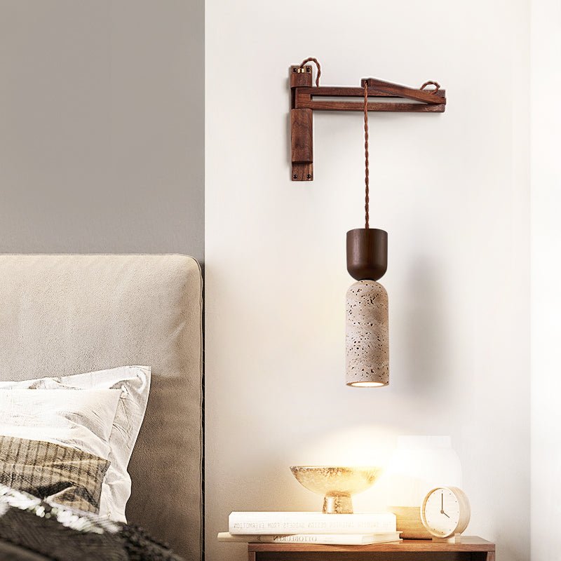Lestemore Travertine Fusion Wandleuchte